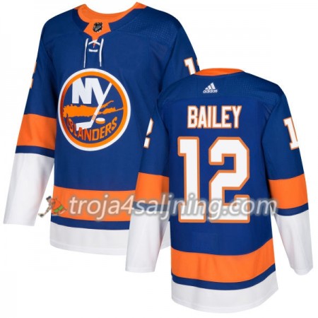 New York Islanders tröja Josh Bailey 12 Adidas 2017-2018 Royal Authentic - NHL Tröjor Herr